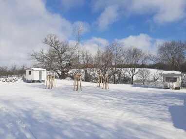 Stellplatz im Winter